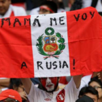 Peruanische schwillt Mast 25 kg für einen Platz deaktiviert und sehen Peru in Russland