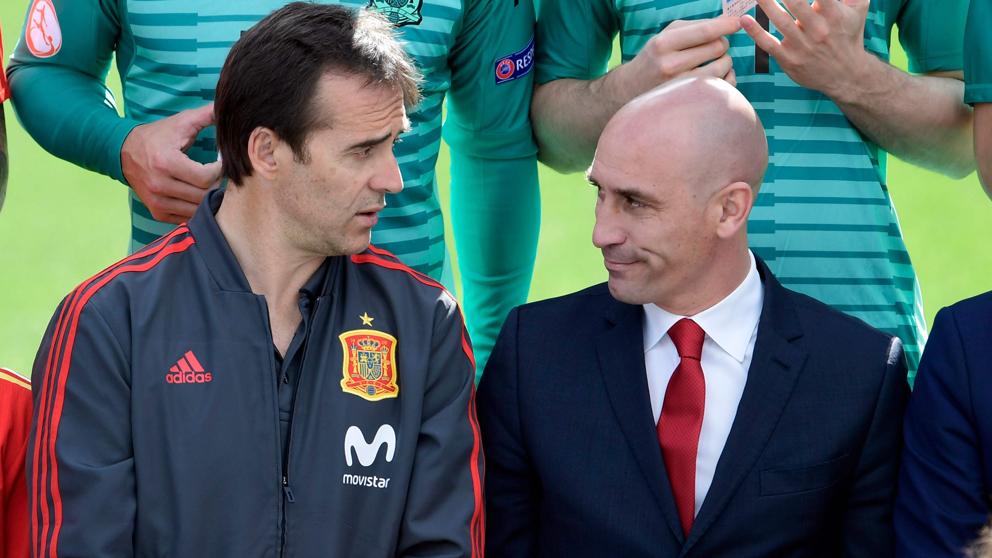 Rubiales is charged Lopetegui two days before the debut of Spain