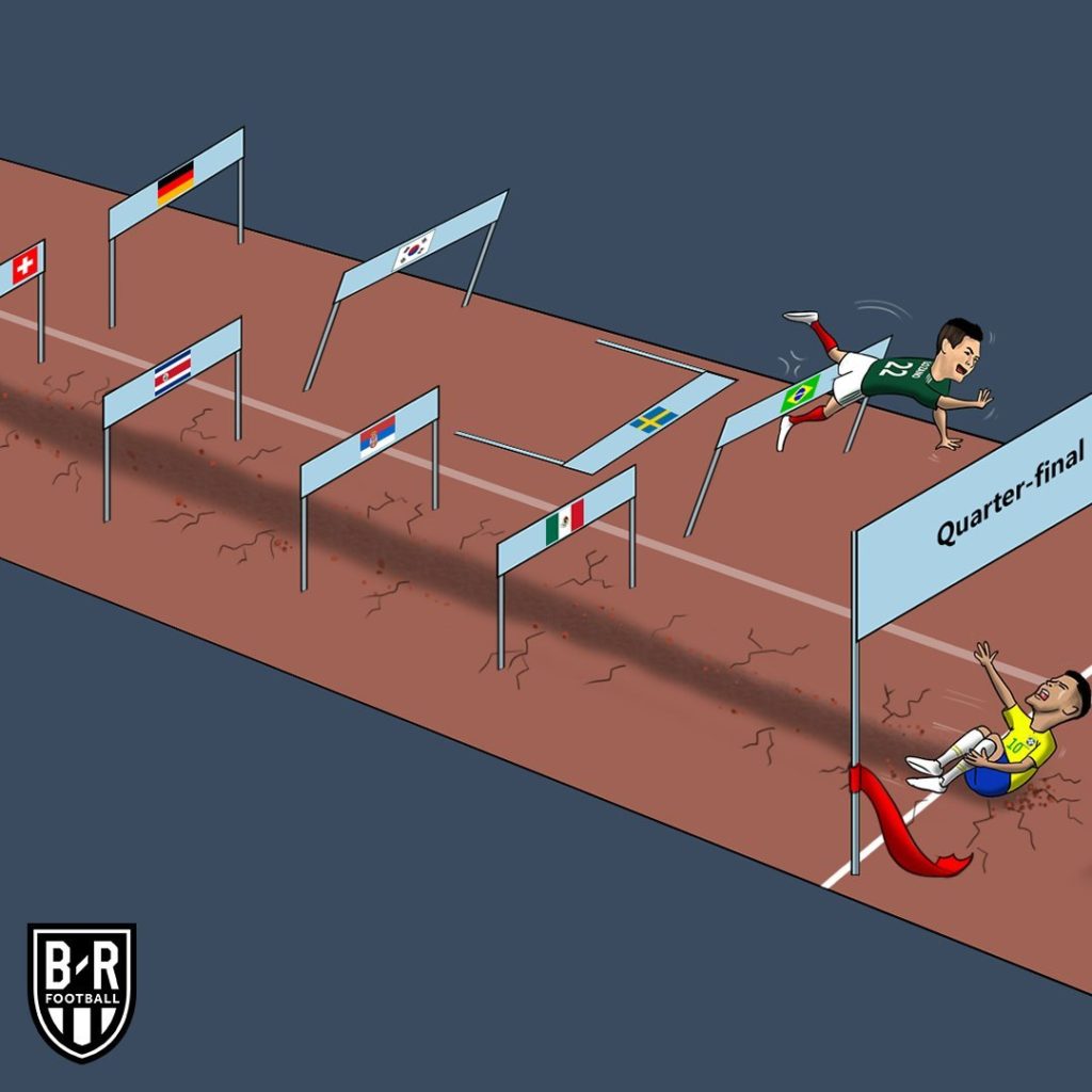 mexico y colombia caen en octavos