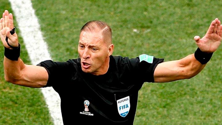 He refereed the opening of Russia 2018 and it will beep the final at the same stadium