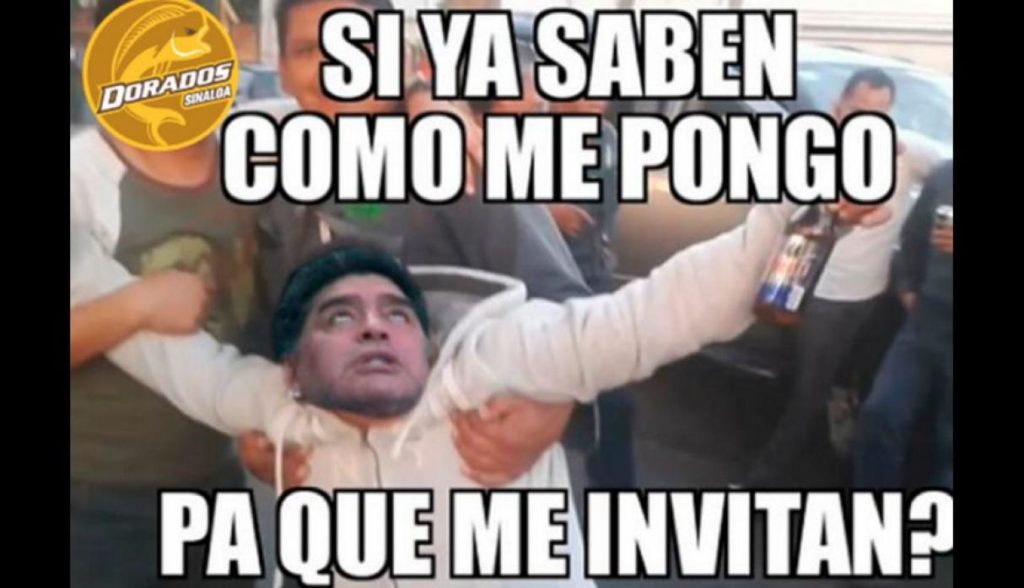 A meme Maradona 7 memedeportes
