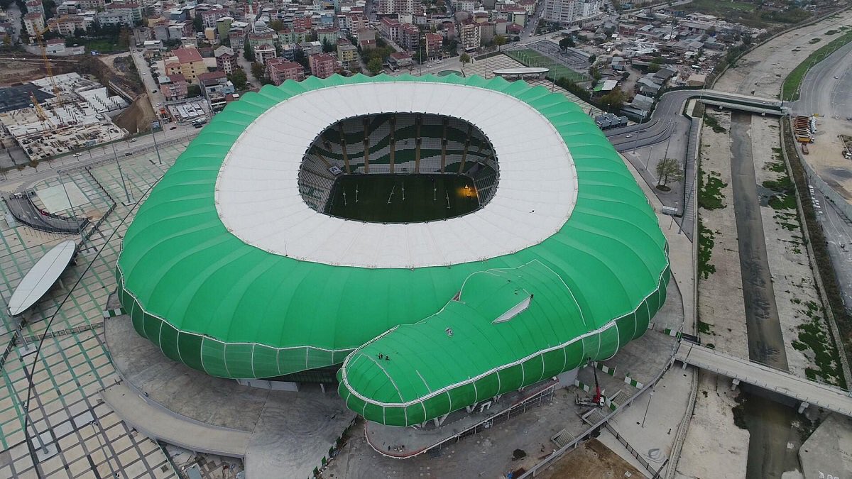 the strangest stadiums in the world