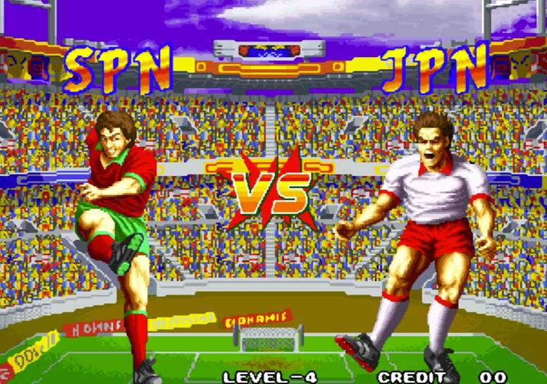 captura de super sidekicks juego de futbol de los anos 90