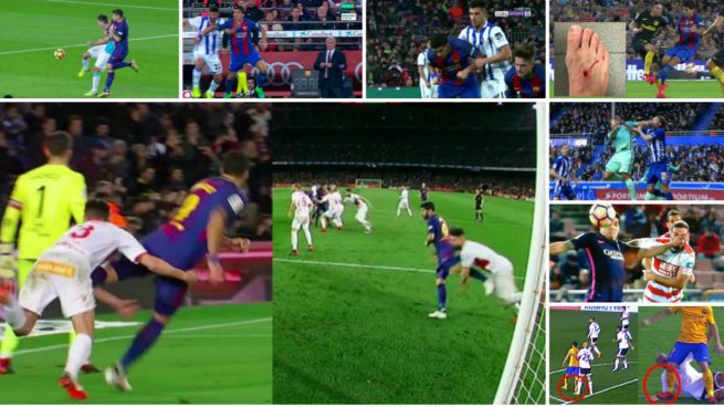 los robos del Real Madrid y Barcelona 