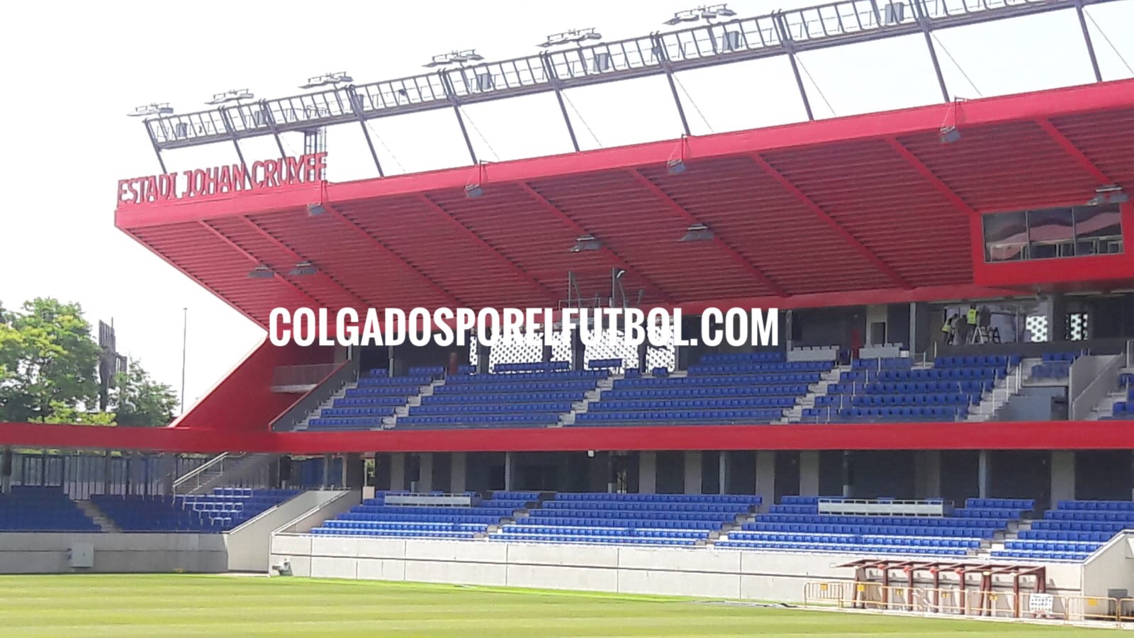 Le magnifique nouveau stade Johan Cruyff est maintenant une réalité estadio Johan Cruyff