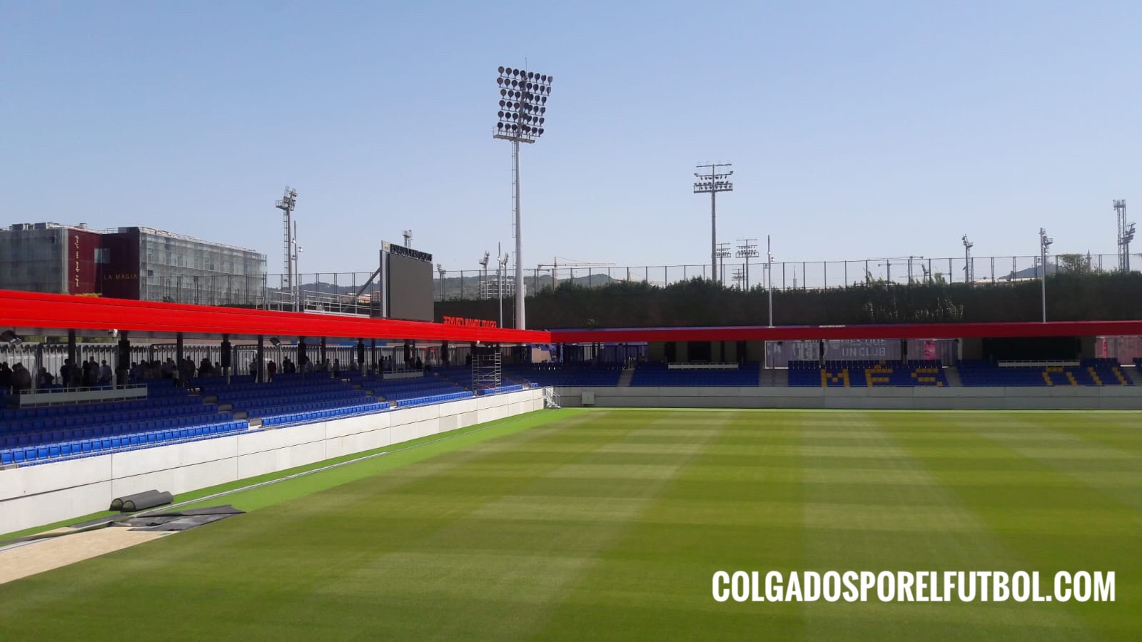 Le magnifique nouveau stade Johan Cruyff est maintenant une réalité estadio Johan Cruyff