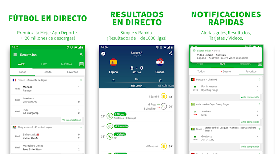 las mejores app de fútbol del mercado 