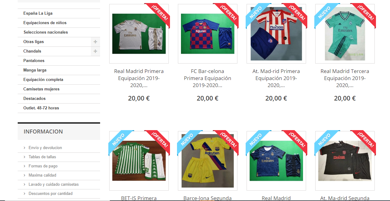 Die besten Shopping-Fußball Produkte Netzwerk 2 camisetasfutbolorg