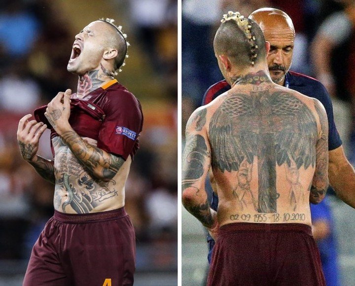Radja Nainggolan tatuajes