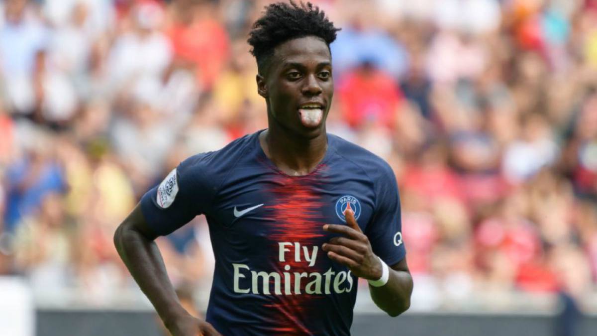 George Weah y su hijo Timothy Weah 