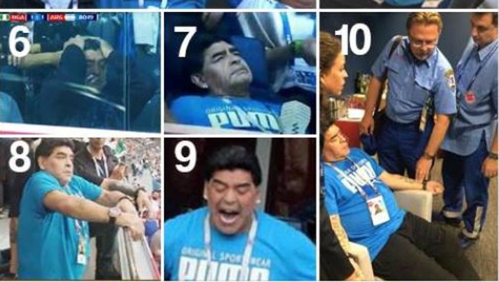 best images of Maradona 
