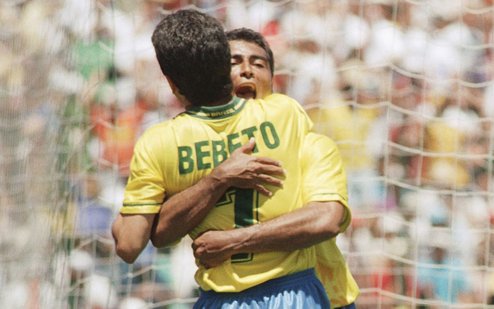 The Brazil of the USA 94:Romario and Bebeto at the USA World Cup 1994