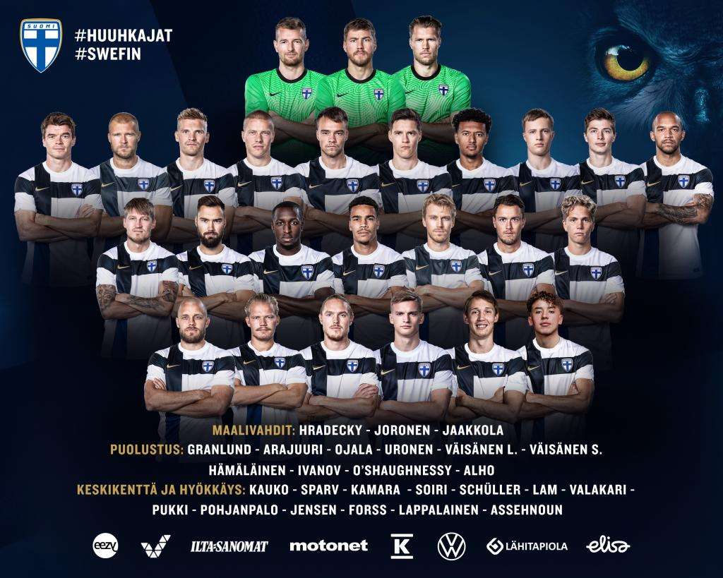 lista de Finlandia eurocopa