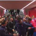 Atlético y City acaban en pelea en el túnel de vestuarios