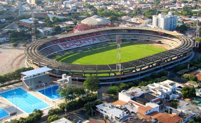 los estadios de Colombia 