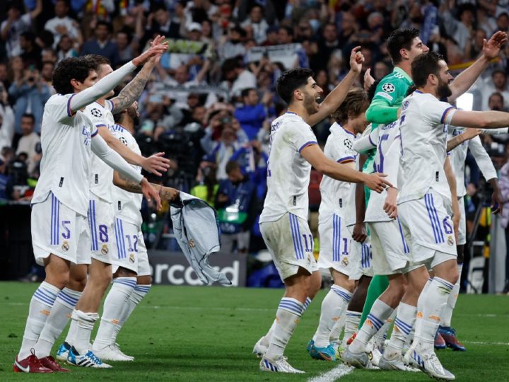 Real Madrid adds a new chapter to the epic comebacks in the Champions League