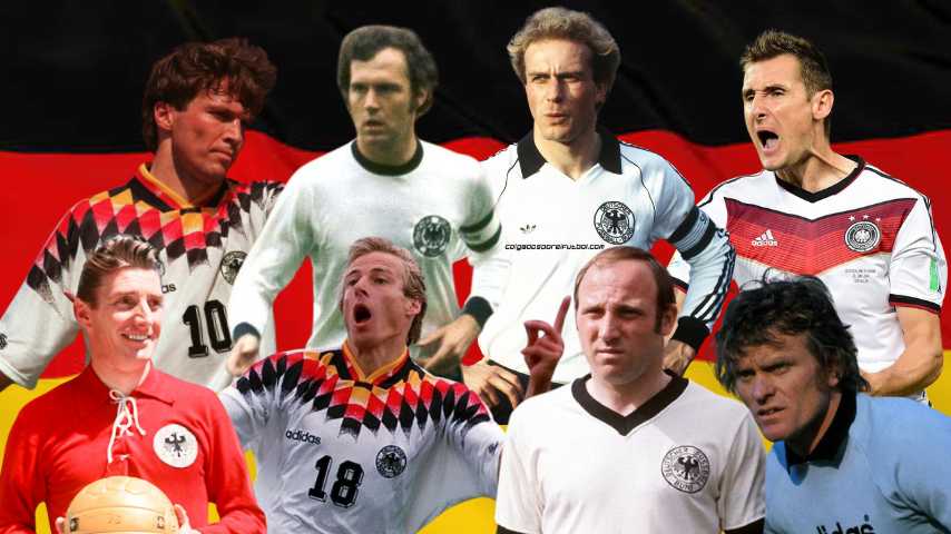 Los mejores jugadores alemanes de la historia