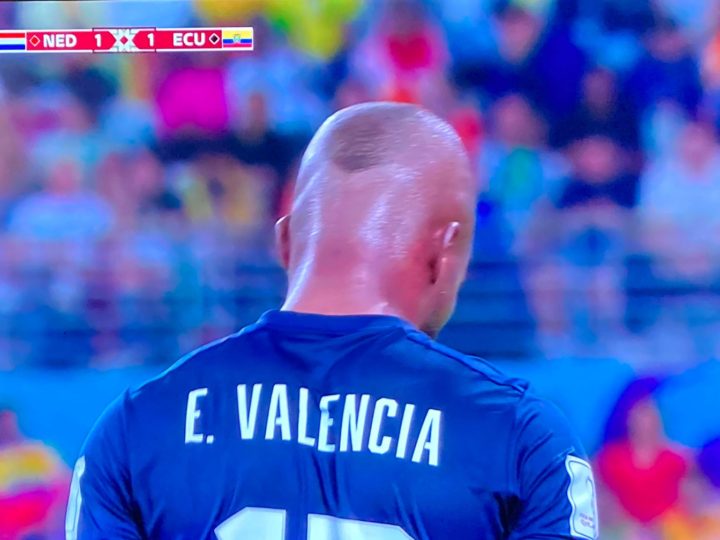 und Valencia, der beste ecuadorianische Torschütze in der Geschichte der Weltmeisterschaften