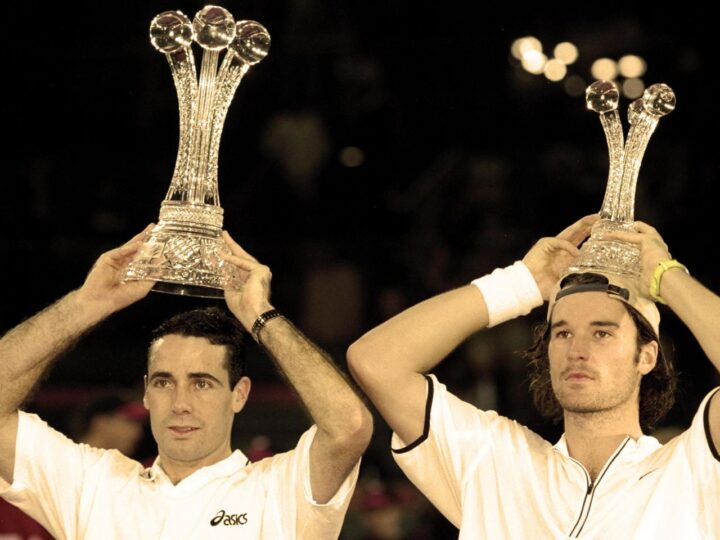 Joueurs de tennis espagnols vainqueurs de la Masters Cup