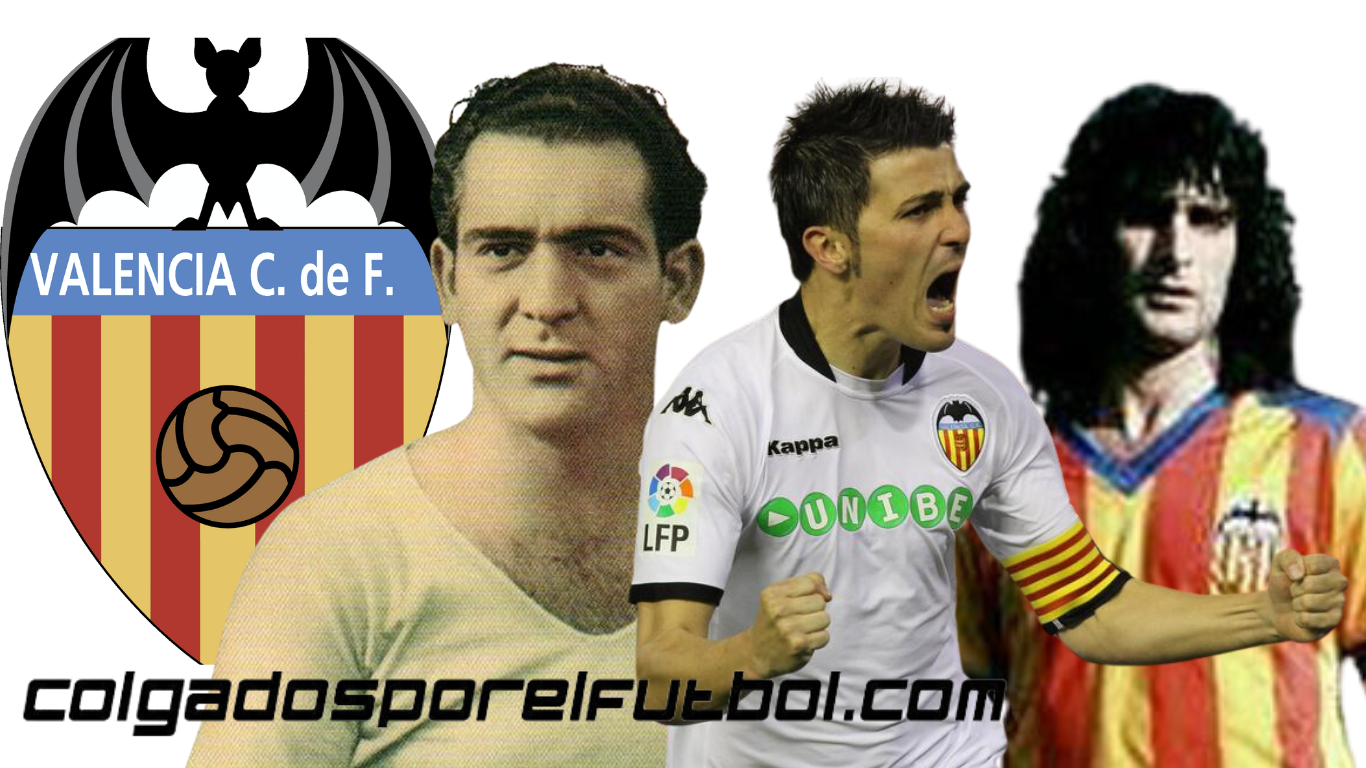 The top scorers in the history of Valencia CF