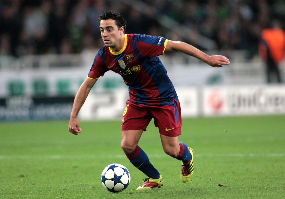 Xavi Hernández jugador Barcelona
