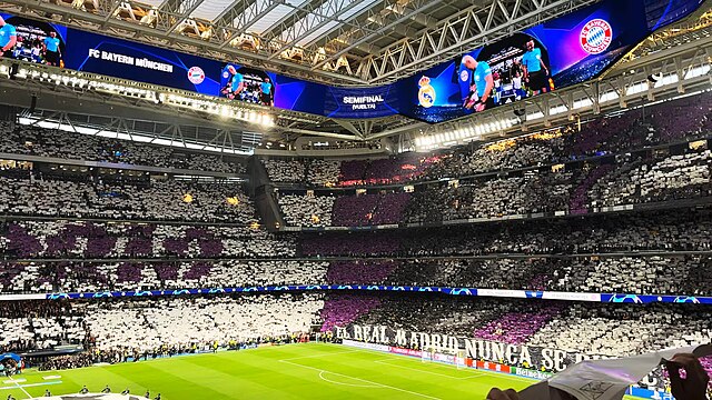 el nuevo estadio Santiago Bernabéu