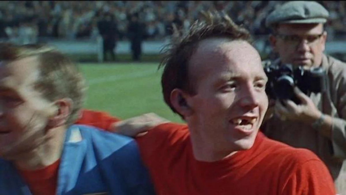 Nobby Stiles, one of the toughest footballers in history