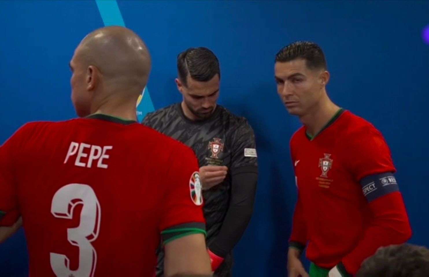 Cristiano Ronaldo y Pepe 