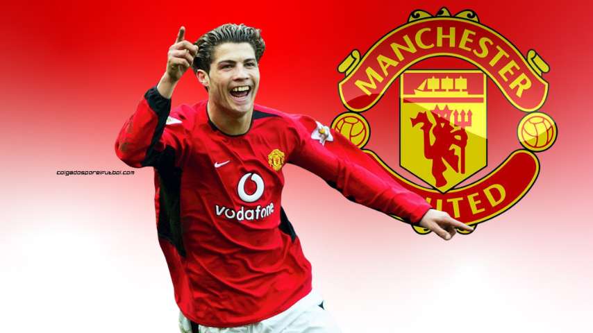 Cristiano Ronaldo en el United de los 2000 