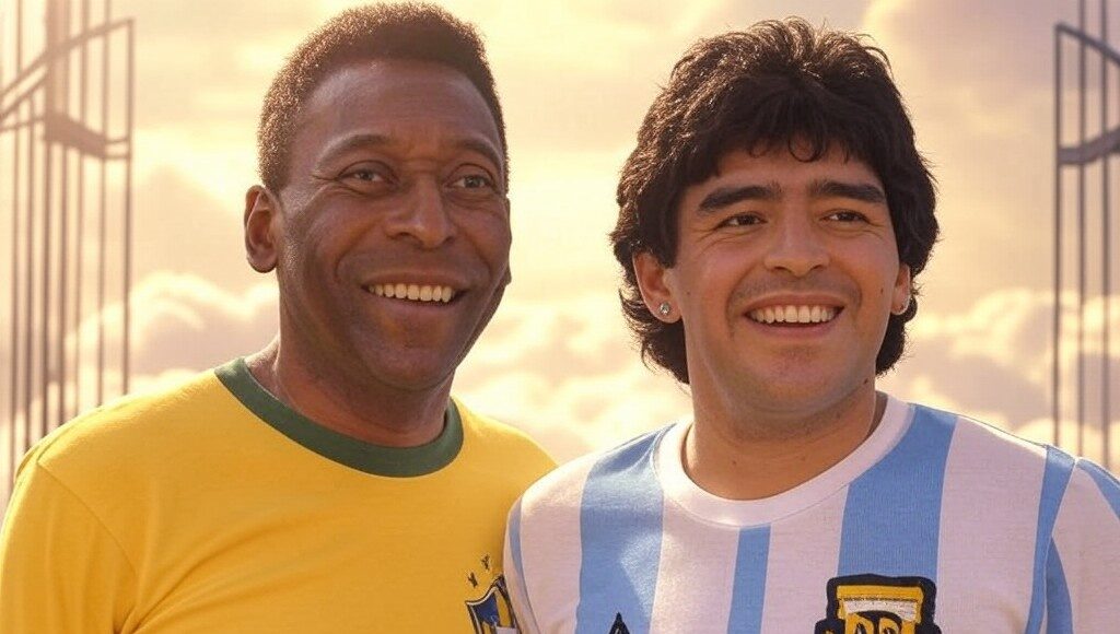 Pelé vs Maradona