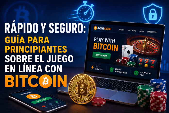 Rápido y Seguro: Guía para Principiantes sobre el juego en línea con Bitcoin