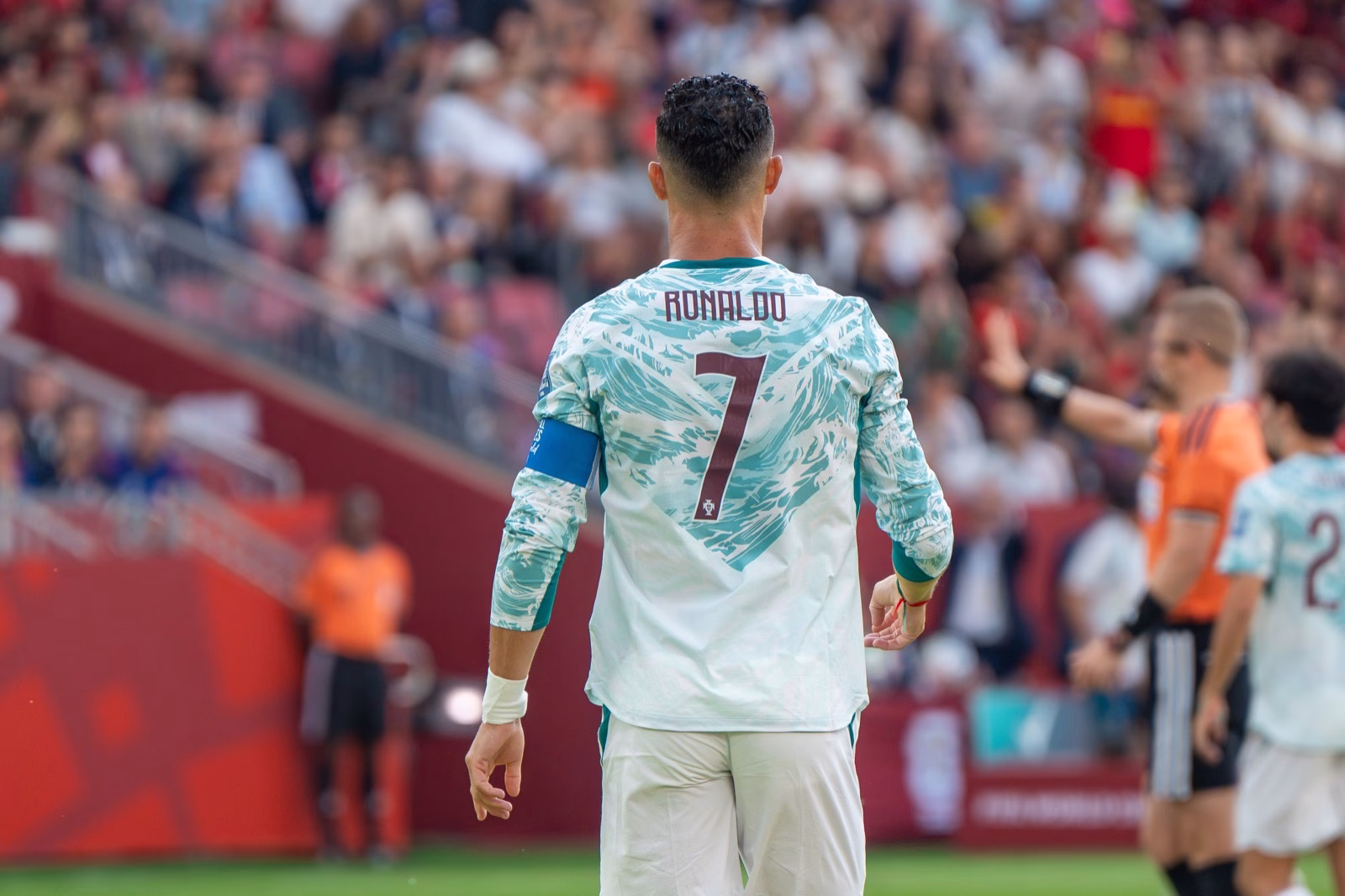 Cristiano Ronaldo en el Portugal Croacia del Mundial 2026 Cristiano Ronaldo con Portugal durante el partido contra Croacia en el Mundial 2026